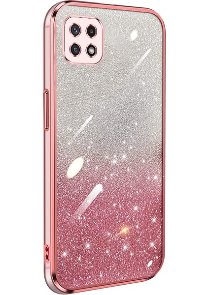 Köpüklü Çıkartmalarla Sansung Galaxy A22 5g Elektroliz Kaplama Telefon Kılıfı Için Uygundur (Yurt Dışından) fiyatları