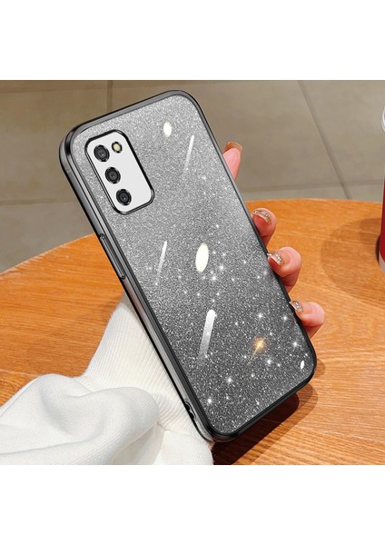 Köpüklü Çıkartmalarla Sansung Galaxy A03S Elektroliz Kaplama Telefon Kılıfı Için Uygundur (Yurt Dışından)
