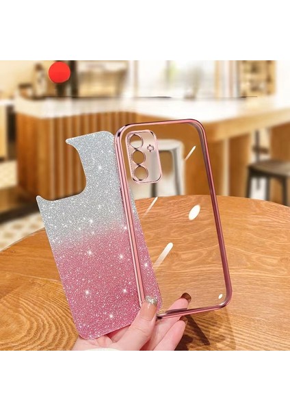 Köpüklü Çıkartmaları ile Sansung Galaxy A13 5g/galaxy A04S Elektroliz Kaplama Telefon Kılıfı Için Uygundur (Yurt Dışından) modelleri