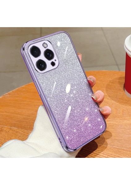 iPhone 15 Pro Max, iPhone 15 Pro, iPhone 15 Plus, iPhone 15 Şeffaf Elektroliz Köpüklü Toz Silikon Kılıf Için Uygundur (Yurt Dışından)