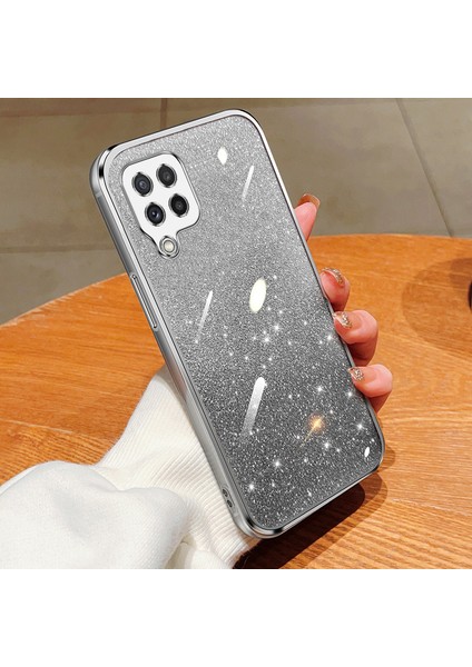 Köpüklü Çıkartmalarla Sansung Galaxy A22 4g Elektroliz Kaplama Telefon Kılıfı Için Uygundur (Yurt Dışından)