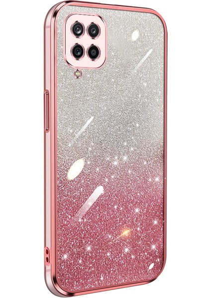 Köpüklü Çıkartmalarla Sansung Galaxy A12 5g Elektroliz Kaplama Telefon Kılıfı Için Uygundur (Yurt Dışından) fiyatları