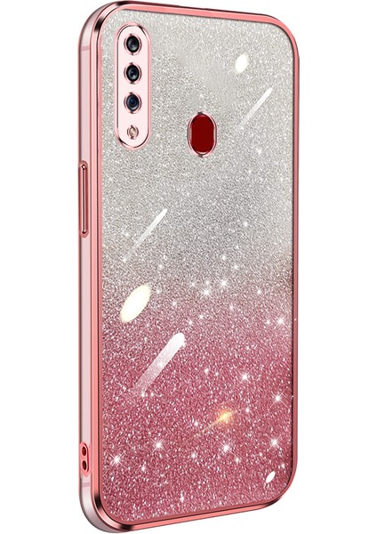 Köpüklü Çıkartmalarla Sansung Galaxy A20S Elektroliz Kaplama Telefon Kılıfı Için Uygundur (Yurt Dışından) fiyatları