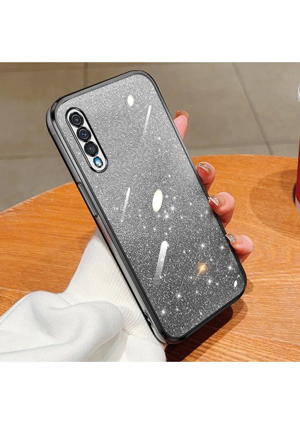 Samsung Galaxy A50 Elektroliz Kaplama Parıltılı Lüks Yumuşak Silikon Kılıf Için Uygundur (Yurt Dışından)