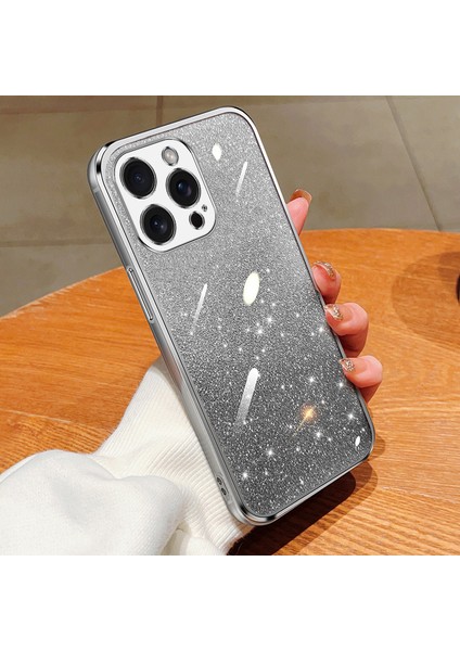 iPhone 15 Pro Max, iPhone 15 Pro, iPhone 15 Plus, iPhone 15 Şeffaf Elektroliz Köpüklü Toz Silikon Kılıf Için Uygundur (Yurt Dışından)