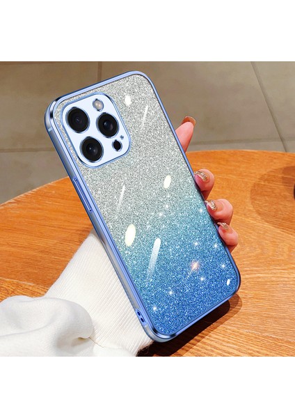 iPhone 15 Pro Max, iPhone 15 Pro, iPhone 15 Plus, iPhone 15 Şeffaf Elektroliz Köpüklü Toz Silikon Kılıf Için Uygundur (Yurt Dışından)