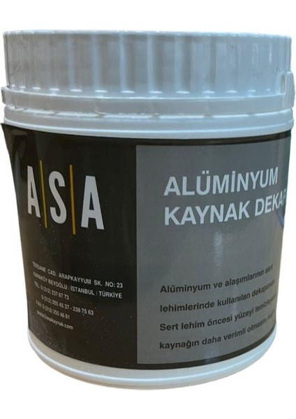 Alüminyum Kaynak Dekapanı 2700F (500 Gr)