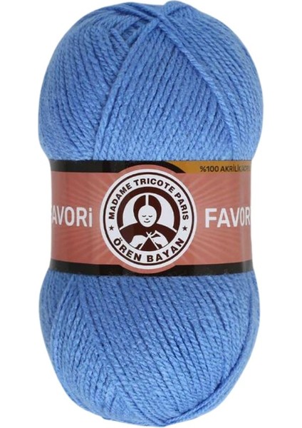 Favori Örgü Ipi Mavi (015)