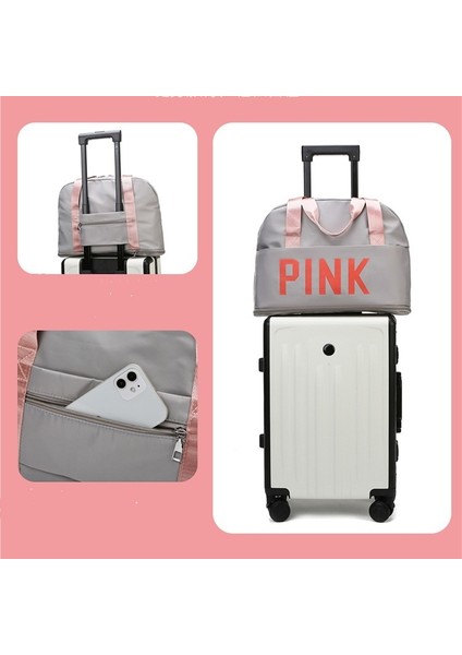 Büyük Kapasiteli Taşınabilir Seyahat Çantası, Kadınların Hafif, Su Geçirmez, Kısa Mesafeli Iş Gezisi Bisiklet Çantası, Erkeklerin Kuru ve Islak Ayırma Yüzme Spor Çantası (Yurt Dışından) fiyatları