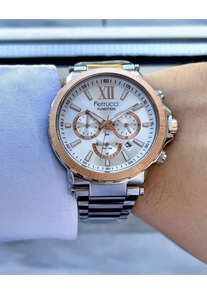 Erkek Fonksiyonlu Metal Kordon Kol Saati fiyatları