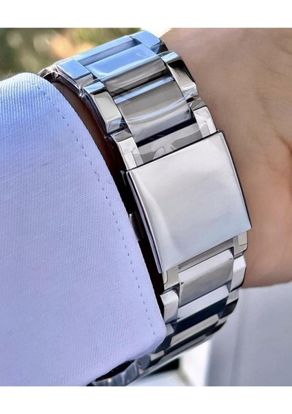 Erkek Fonksiyonlu Metal Kordon Kol Saati modelleri