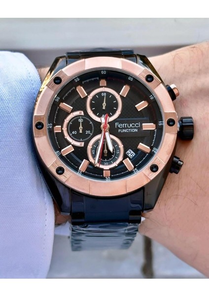 Erkek Fonksiyonlu Metal Kordon Kol Saati fiyatları