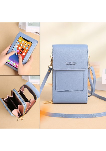 Dokunmatik Ekranlı Cep Telefonu Çapraz Askılı Mini Kese (Yurt Dışından) fiyatları