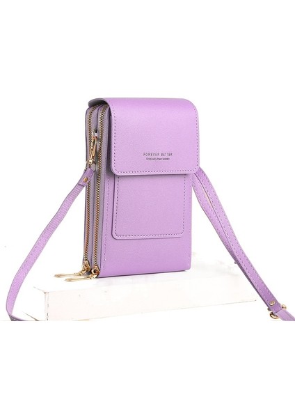 Dokunmatik Ekranlı Cep Telefonu Çapraz Askılı Mini Kese (Yurt Dışından)