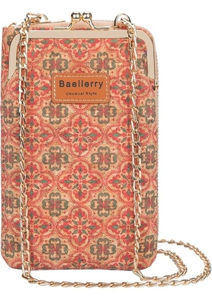 Moda Ahşap Tahıl Çok Kartlı Bayan Cüzdanı (Yurt Dışından)