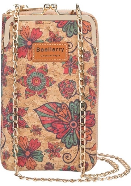 Moda Ahşap Tahıl Çok Kartlı Bayan Cüzdanı (Yurt Dışından)