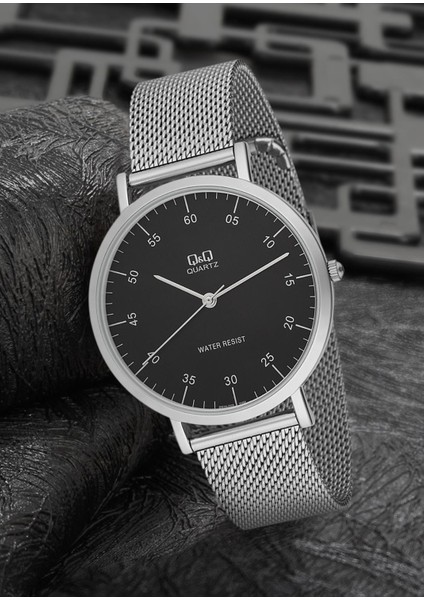 Erkek Hasır Kol Saati Q978H