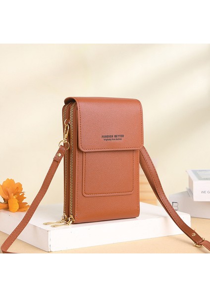 Dokunmatik Ekranlı Cep Telefonu Çapraz Askılı Mini Kese (Yurt Dışından)