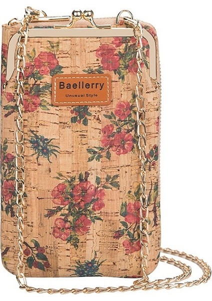 Moda Ahşap Tahıl Çok Kartlı Bayan Cüzdanı (Yurt Dışından)