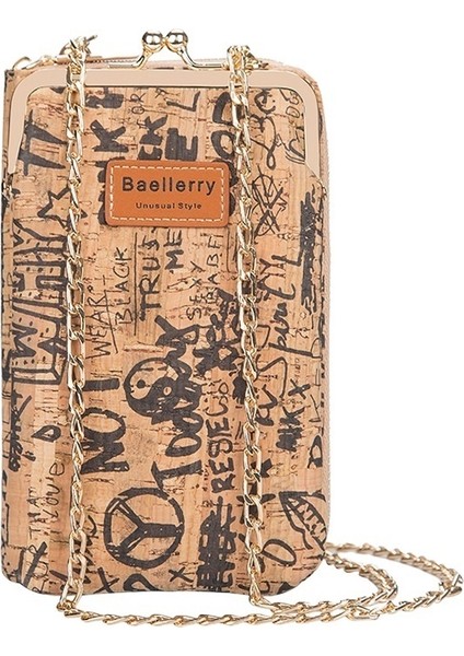 Moda Ahşap Tahıl Çok Kartlı Bayan Cüzdanı (Yurt Dışından)