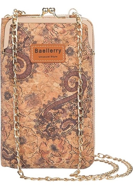 Moda Ahşap Tahıl Çok Kartlı Bayan Cüzdanı (Yurt Dışından)