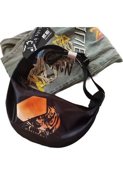 Baskılı Tepegöz Günlük Messenger Çanta (Yurt Dışından)