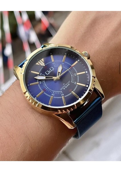 erkek Hasır Kordon Kol Saati