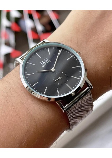 erkek Hasır Kordon Kol Saati