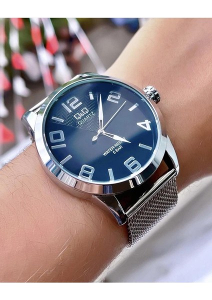 erkek Hasır Kordon Kol Saati