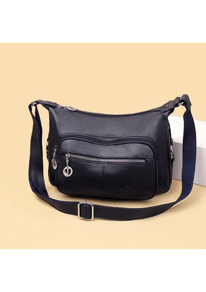 Kadın Çantası Yeni Omuzdan Askili Çanta Bayan Çanta Yaz Orta Yaşlı Anne Çantası Moda Askılı Çanta (Yurt Dışından)