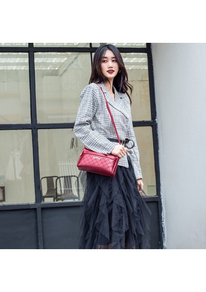 Yeni Kadın Çantası Omuz Askılı Çanta Basit Bayan Çantası (Yurt Dışından)