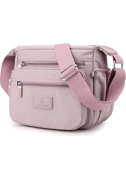 Yeni Oxford Kumaş Kadın Askılı Çanta Kanvas Çanta Çok Katmanlı Rahat Çanta Büyük Kapasiteli Omuzdan Askili Çanta (Yurt Dışından)