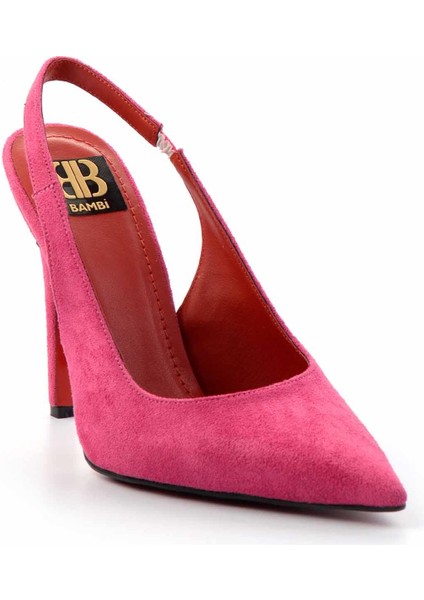 Fuşya Süet Kadın Klasik Topuklu Ayakkabı K01455018202 fiyatları
