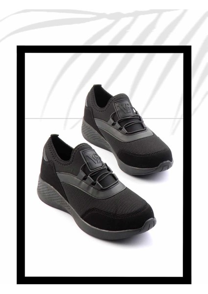 Siyah File Kadın Sneaker K01454000122