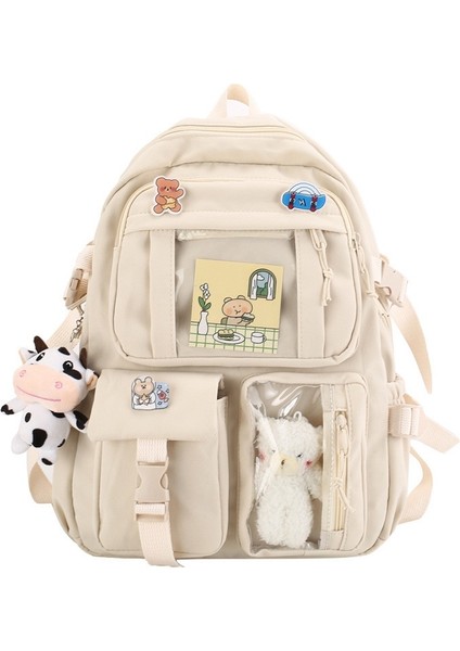 Sırt Çantası Öğrenci Çantası Oxford Kumaş Harajuku Tarzı Sırt Çantası (Yurt Dışından)