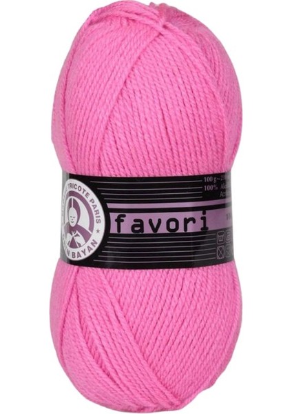 Favori Örgü Ipi Pembe (042)
