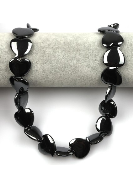 Hematit Dizi 18 x 20 mm Kalp Model fiyatları