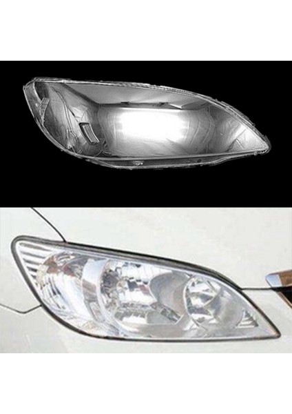 Araba Sağ Far Kabuk Lamba Gölge Şeffaf Lens Kapağı Far Kapağı Honda Civic 2003 2004 2005 Için (Yurt Dışından)