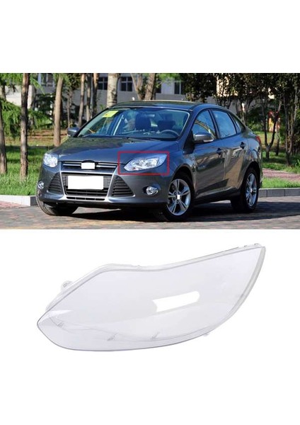 Araba Ön Sağ Yan Far Abajur Lamba Koruyucu Trim Ford Focus 2012 2015 Için (Yurt Dışından)