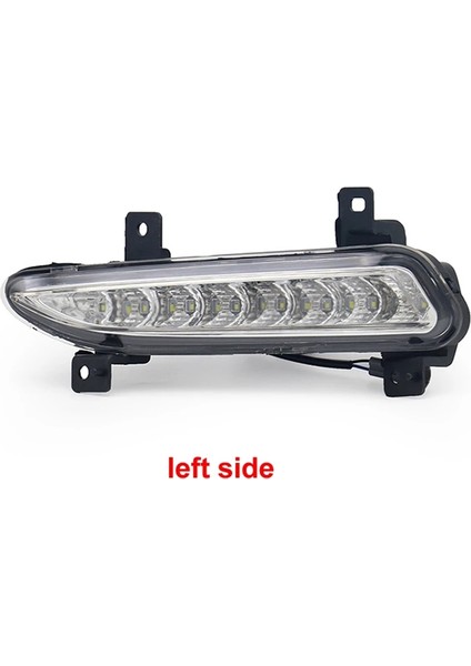 Araba Sol Drl LED Sis Lambası Geely Emgrand EC718 Ec7 2014 2016 Otomatik Sürüş Lambası Gündüz Çalışan Işık Tampon Lambası (Yurt Dışından)