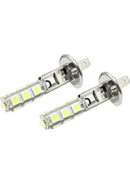 2 Adet H1 5050 Smd 13 Beyaz LED Ampuller Araba Sürüş Sis Farı (Yurt Dışından)