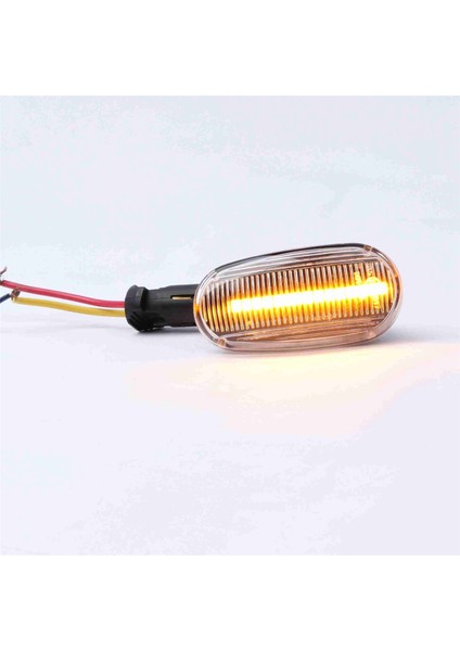 LED Dinamik Dönüş Sinyal Işığı Yan Işaretleyici Sıralı Flaşör Lambası Fiat Bravo 2007 2014 Için Alfa Romeo Gt Için Şeffaf (Yurt Dışından) indirimleri