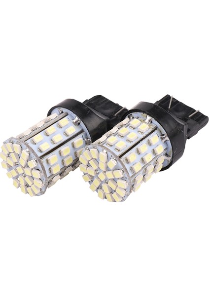 2x T20 7440 7443 64 Smd Beyaz 6000K Ters Fren Kuyruk LED Ampul Işık Lambası 12V (Yurt Dışından)