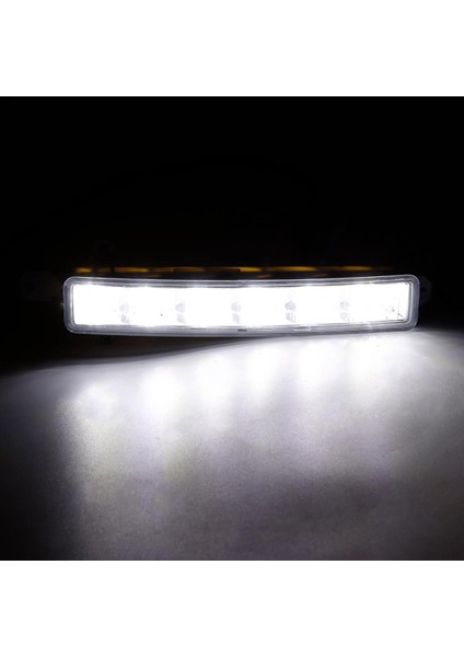Araba 6 LED 6000 K Gündüz Çalışan Işık Drl Temizle 9677409380 9677409380 Citroen C1 2006 2017 C3 2015 2016 2017 2018 2019 (Yurt Dışından)