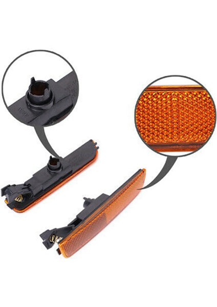 Otomobil Çamurluk Yan Işıklar Dönüş Sinyalleri Tampon Işıkları Volkswagen Passat B5.5 2001 2005 3B0945071 3B0945072 (Yurt Dışından) modelleri