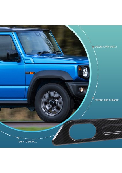 Araba Ön Çamurluk Dönüş Sinyal Işığı Lambası Trim Dekoratif Kapak Çıkartmalar Suzuki Jimny 2019 2020 2021 2022 Aksesuarları (Yurt Dışından)