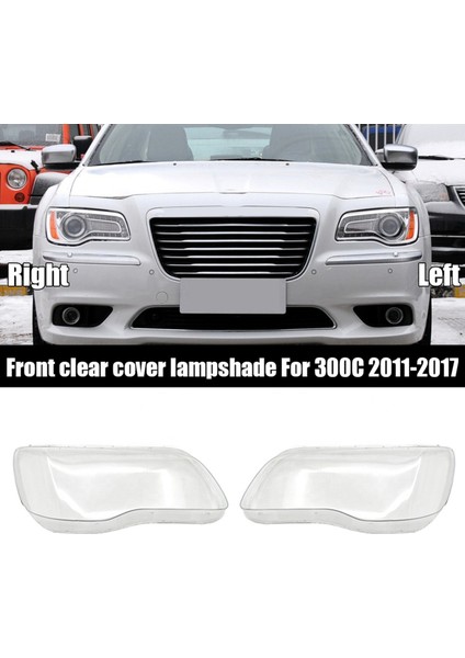 Sol Ön Far Kabuk Lamba Gölge Far Camı Şeffaf Far Kapağı Chrysler 300C 2011 2021 Için (Yurt Dışından) fırsatları
