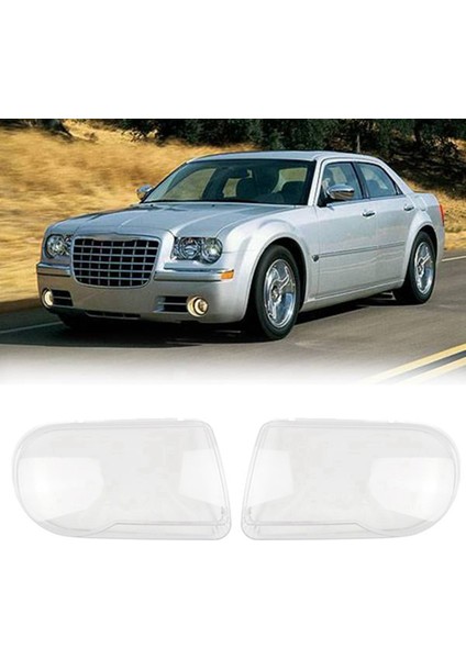 Chrysler 300C 2007 2010 Için Araba Sağ Far Şeffaf Lens Kapağı Değiştirme (Yurt Dışından)