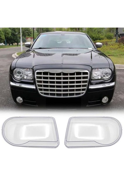 Chrysler 300C 2007 2010 Için Araba Sağ Far Şeffaf Lens Kapağı Değiştirme (Yurt Dışından)
