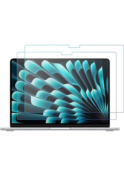 Macbook Air 15 Inç M2 Çip A2941 Tam Uyumlu Alt Üst Kılıf + Klavye Kılıfı + Ekran Koruyucu Film fırsatları